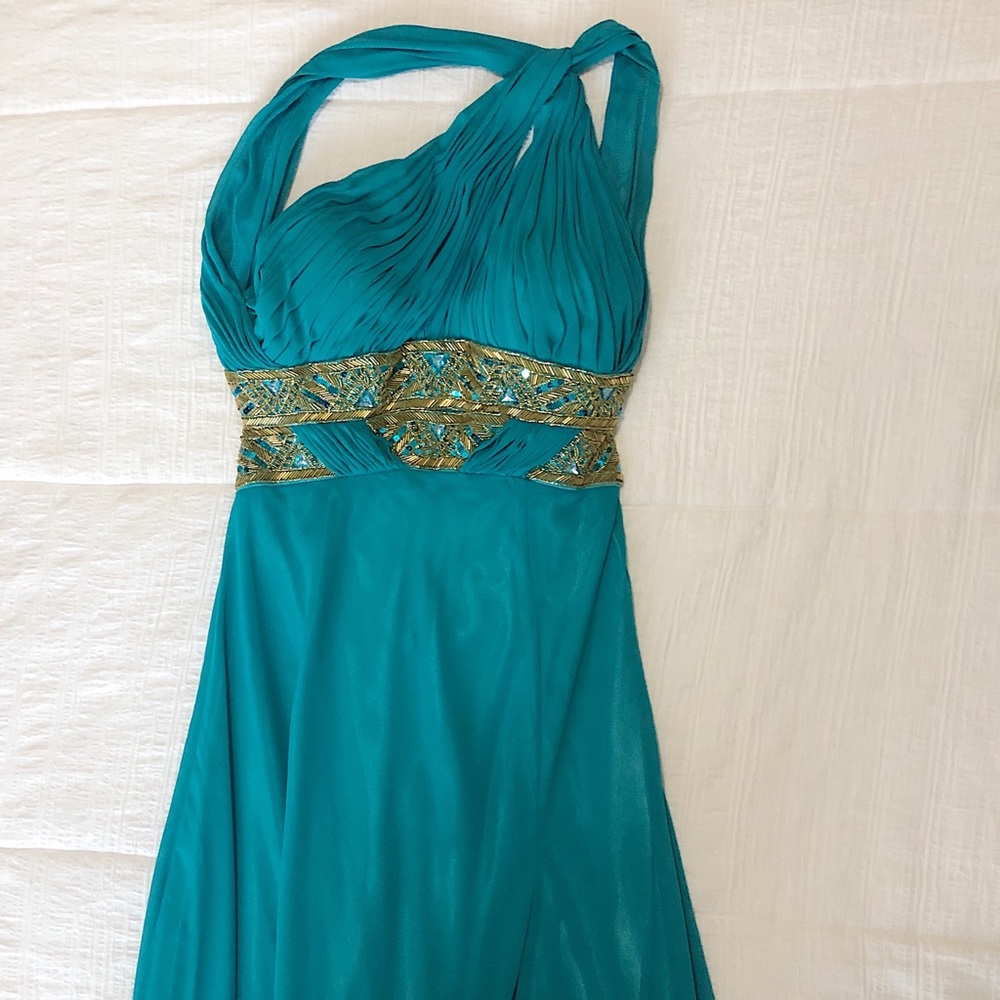Turquoise Maxi Dress